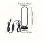 1PC Lamp Bedroom Ring Lamp Living Room Three-color Dimming Bedside Lamp LED Night Light