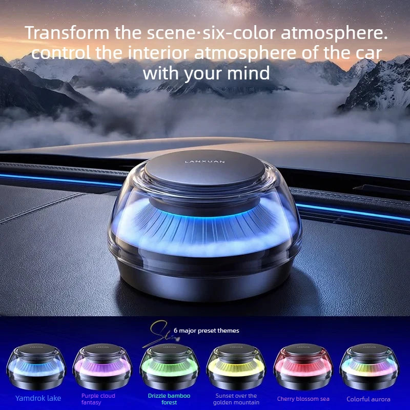 Car Air Freshener For Use Inside The Vehicle New Long-Lasting Fragrance Cloud View Automatic Spray