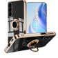 Luxury Plating Magnetic 360°Ring Holder Phone Case For Samsung Galaxy A07 A17 A56 A36 A16 A55 A35 A15 A54 A34 A53 A52 Back Cover