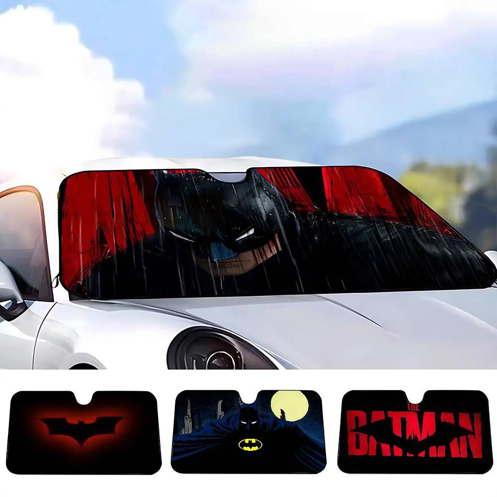 TV B-Batmans Car SunShade Car Sunshade Covers Cover Universal Windscreen Folding Visor