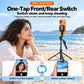 Wireless Magnetic Selfie Screen Sync Phone Rear Camera Monitor Screen For Vlog Live Stream Video Recording Outdoor Remote Selfie