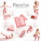 FlareFox Yoga Resistance Bands Set Leg and Shoulder Workout Back Strength Training Pilates Stretch Band Gym Equipment for Home
