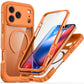 360° Fully Protected Double-sided Transparent Magnetic Case For iPhone 18 Pro Max 18Pro For MagSafe Wireless Charging Back Cover