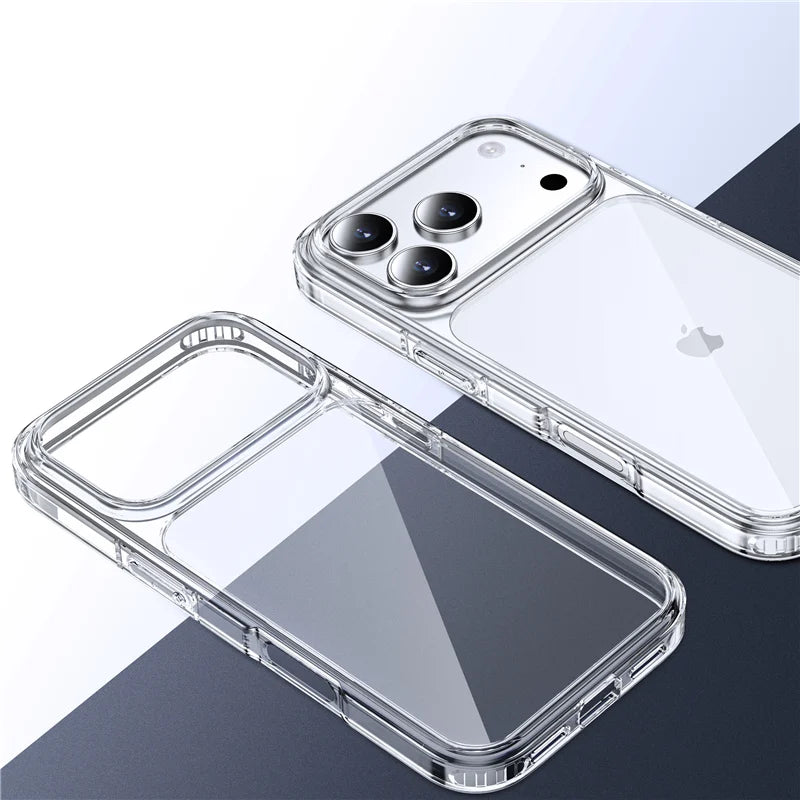 Original Clear Magnetic for Magsafe Case for iPhone 18 Pro Max 17 16 15 14 13 12 11 Pro Max Anti-Drop Protective Cover Shell