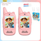 2PC Kids HD-Video Walkie Talkies 3 Styles Intercom USB Charging Indoor Outdoor Boys Girls Age 3+ Child's Birthday Gifts Toys