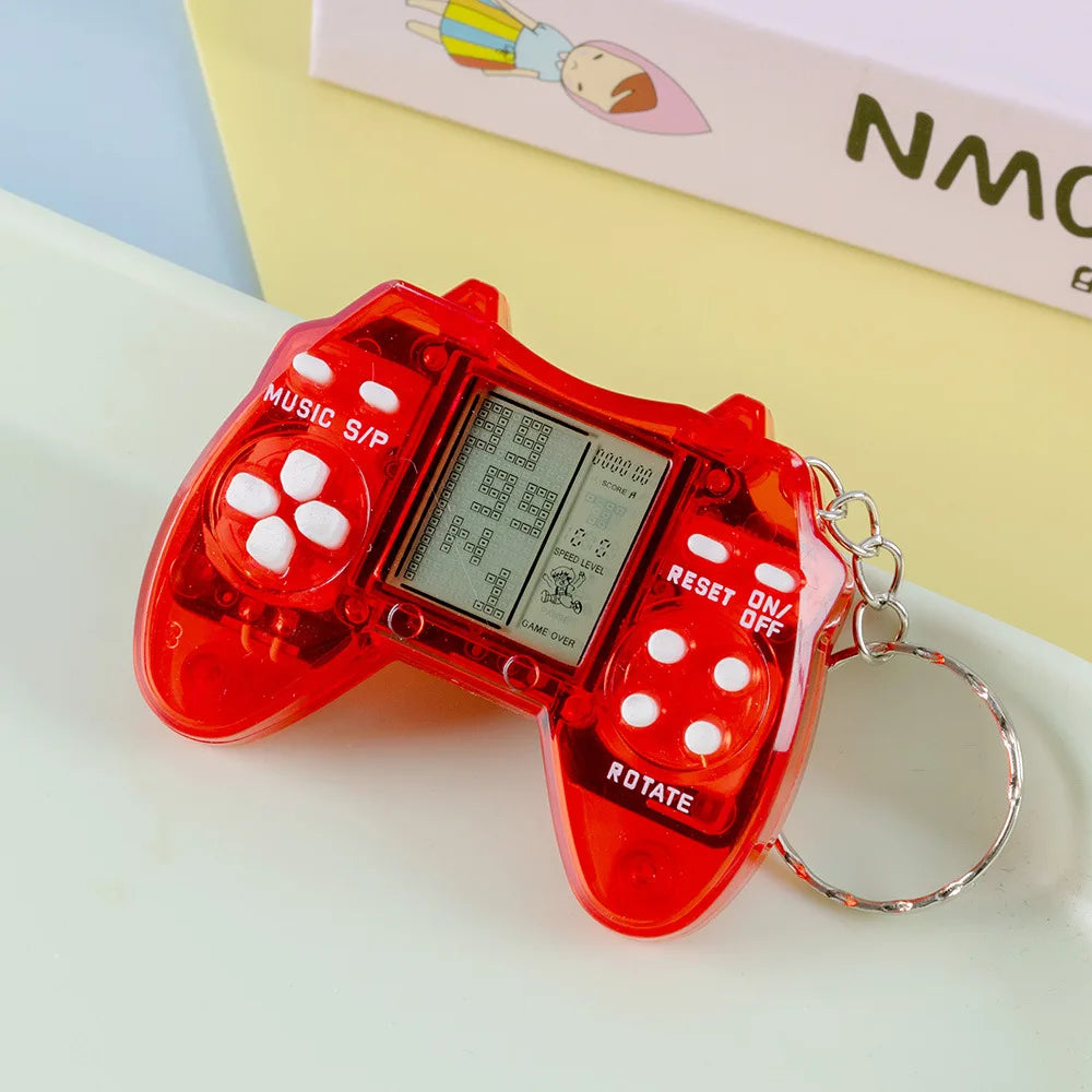 Children's Pocket Mini Classic Game Console Keychain Retro Handheld Gaming Gift
