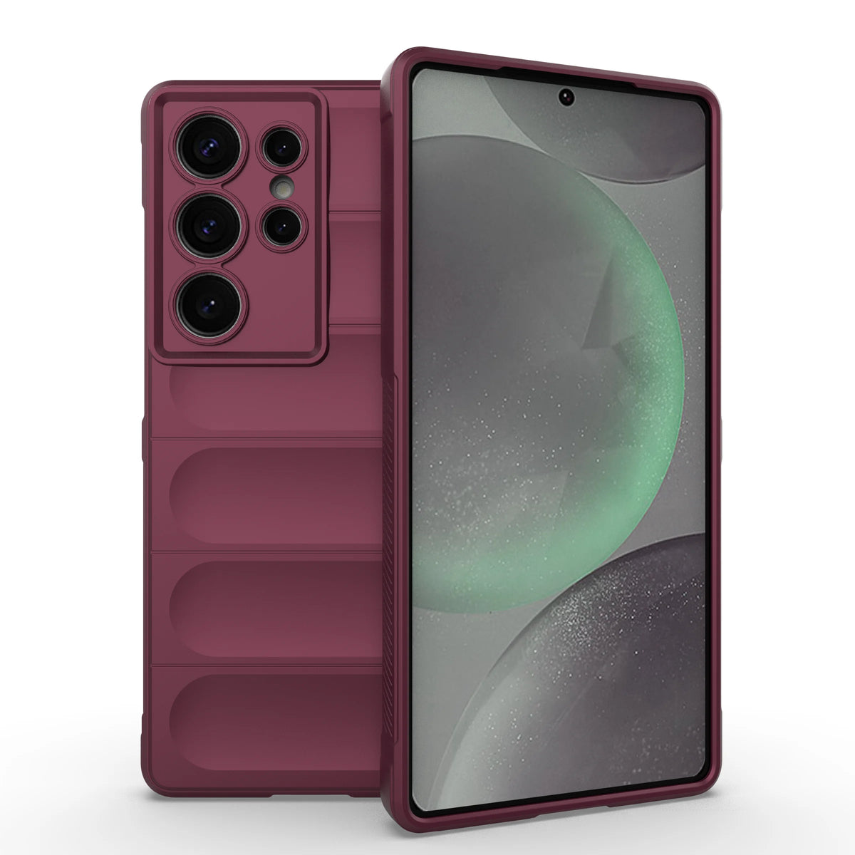Luxury Shockproof Protective Case For Samsung Galaxy S26 S25 S24 Ultra S23 S22 S21 FE Plus Note 20 Airbag Anti Drop Phone Cover