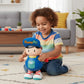 LED Dancing Boy Figurine Plastic with Lights Dancing Swing Boy Movable Collection Kids Electric Boy Toy Kids Toddlers