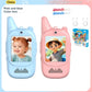 2PC Kids HD-Video Walkie Talkies 3 Styles Intercom USB Charging Indoor Outdoor Boys Girls Age 3+ Child's Birthday Gifts Toys