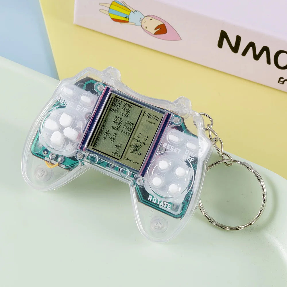 Children's Pocket Mini Classic Game Console Keychain Retro Handheld Gaming Gift