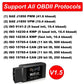 Popular ELM327 WiFi OBD2 Diagnostic Scanner V1.5 Car Code Reader Check Engine Fault Detector Tool for Android iOS PC Vehicles