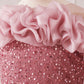 Elegant Flower Bridesmaid Party Girls Dresses Fashion Bow Pageant Wedding Princess Dress for Girls Birthday Prom Evening Costume