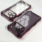 Luxury Buffer Impact Shockproof Plating Transparent Phone Case For iPhone 18 Pro 17 16 15 14 Plus 13 12 Pro Max Clear Back Cover