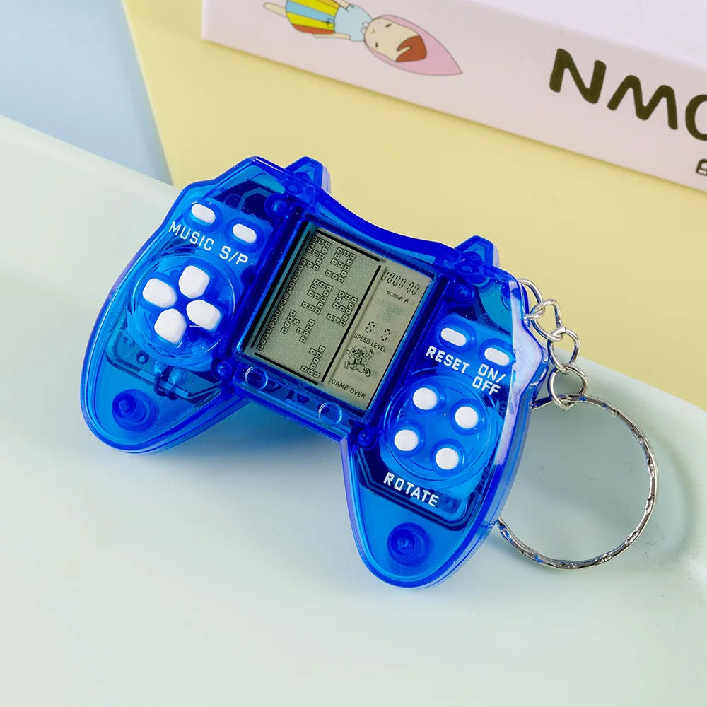 Children's Pocket Mini Classic Game Console Keychain Retro Handheld Gaming Gift