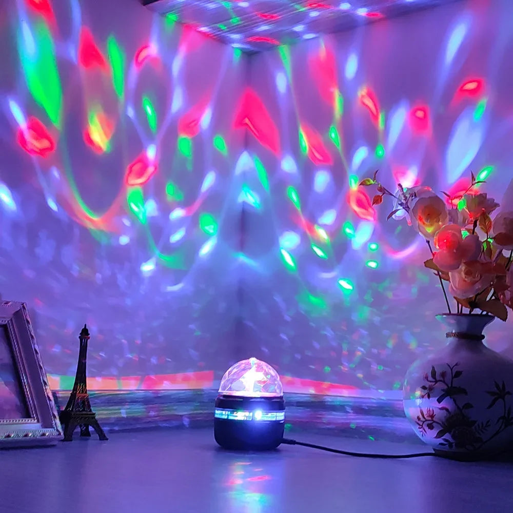 Northern Lights Starry Sky Projector LED Night Light with Remote Control USB A Variety of Styles for Home Bedroom Party Decor