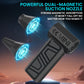Turbo Fan Electric Air Duster Blower Portable Cleaning Hair Dryer Accessories Tools Car Blowing Snow Type-C Charging