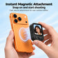 Wireless Magnetic Selfie Screen Sync Phone Rear Camera Monitor Screen For Vlog Live Stream Video Recording Outdoor Remote Selfie