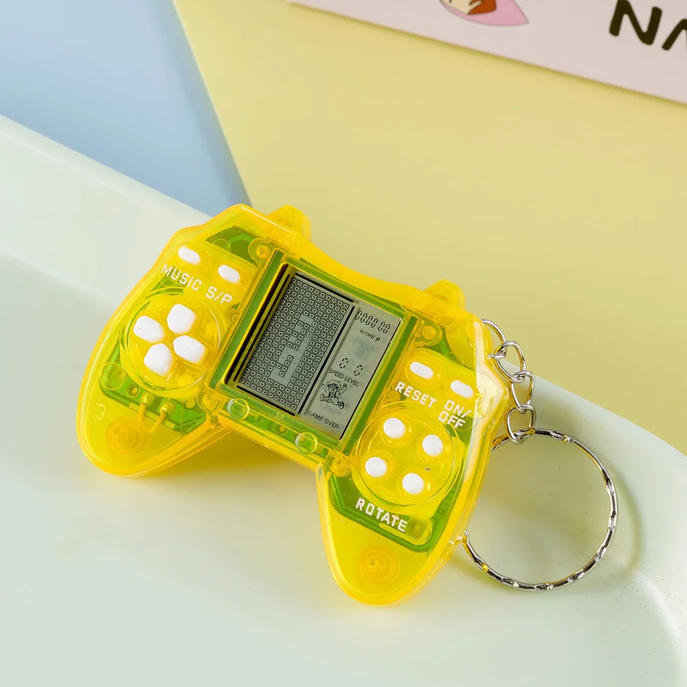 Children's Pocket Mini Classic Game Console Keychain Retro Handheld Gaming Gift