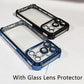 Luxury Buffer Impact Shockproof Plating Transparent Phone Case For iPhone 18 Pro 17 16 15 14 Plus 13 12 Pro Max Clear Back Cover