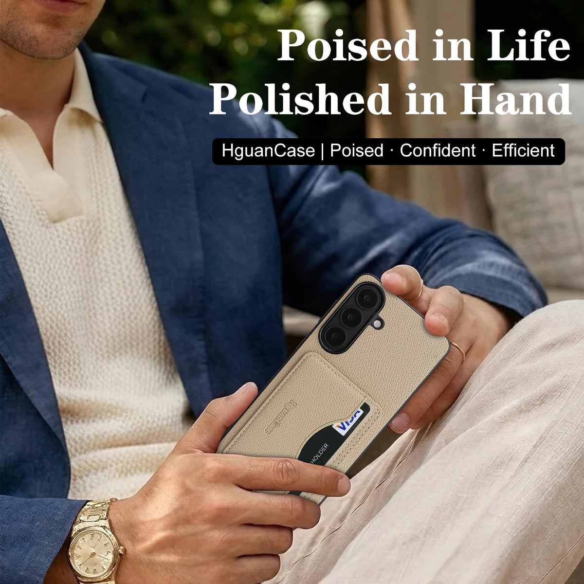 PU Leather Phone Case with Card Holder for Samsung A57 A56 A55 A37 A36 A35 A27 A26 A17 A07 A06 Case - Durable Cover Design