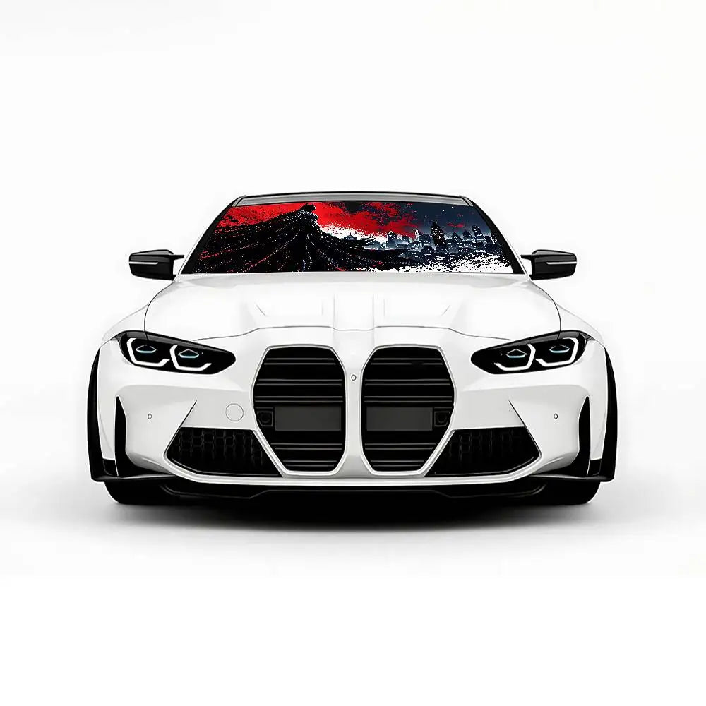 TV B-Batmans Car SunShade Car Sunshade Covers Cover Universal Windscreen Folding Visor