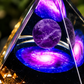 1PC Amethyst Crystal Ball Pyramid Raw Stone Homeopathic Home Decoration for Stress Relief And Wealth Attraction