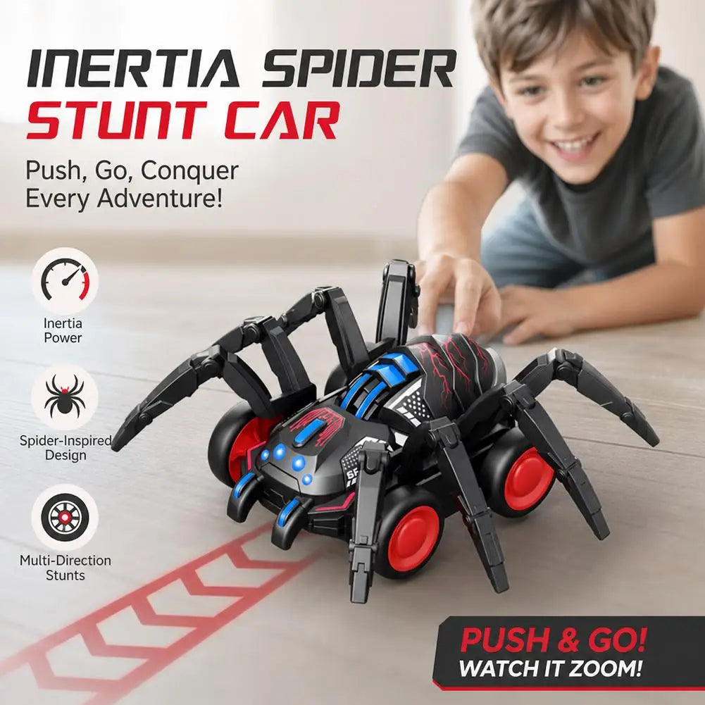 Inertia Toy Battle Friction Power Car Spider Vehicle Crawling Simulation Animal Inertia Car Climbing Stunt Car Toy Gifts