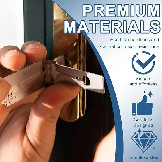 SS001 SS002 PRO 2-in-1 Stainless Steel Master Key Decoder Master Key Decoder Suitable for Opening Room Door Locks