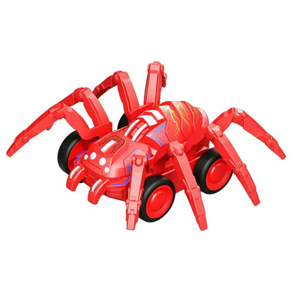 Inertia Toy Battle Friction Power Car Spider Vehicle Crawling Simulation Animal Inertia Car Climbing Stunt Car Toy Gifts