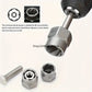 14pcs Impact Socket Set Nut And Bolt Extractor & Remover Chrome Molybdenum Steel Extractors with Storage Box for Automotive