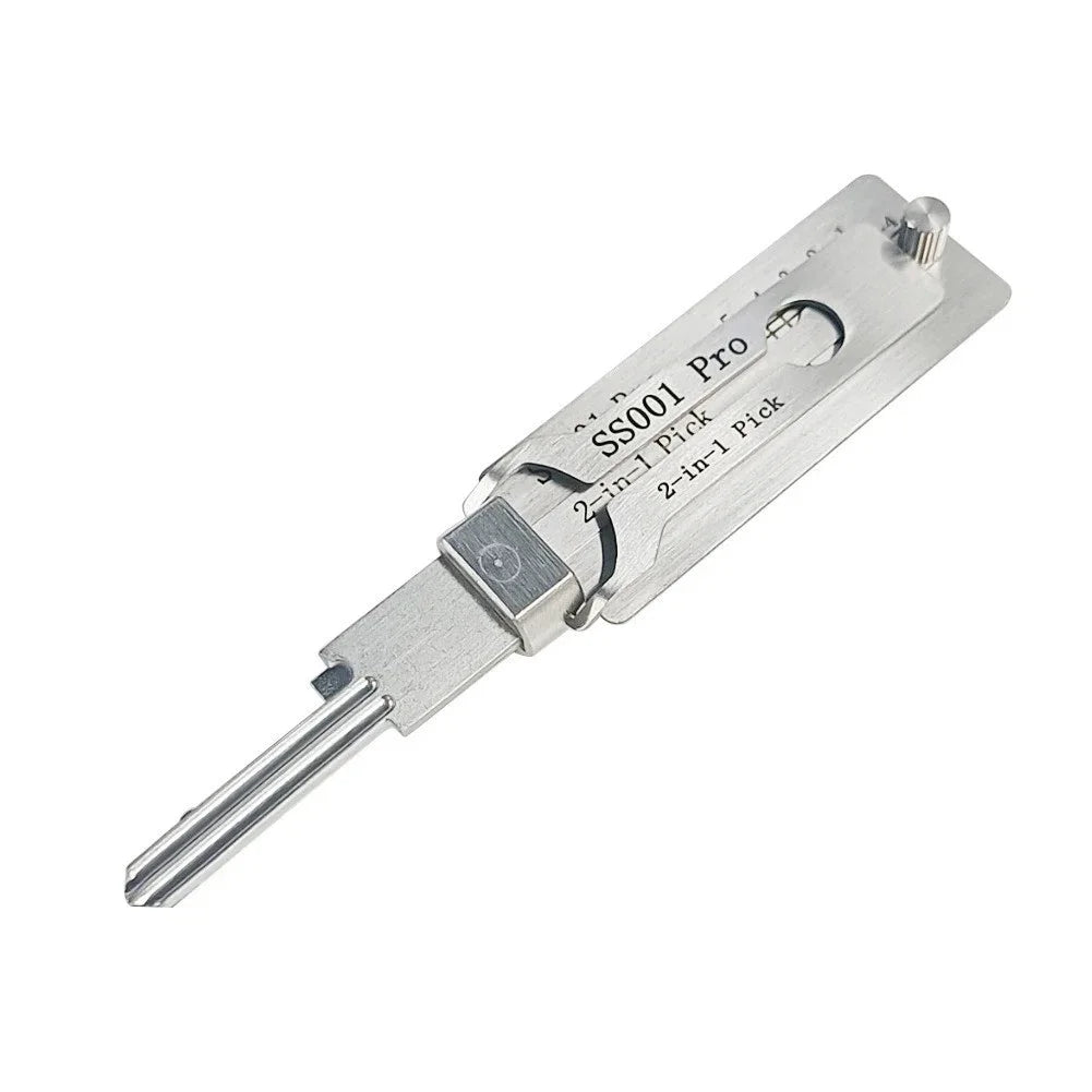 SS001 SS002 PRO 2-in-1 Stainless Steel Master Key Decoder Master Key Decoder Suitable for Opening Room Door Locks