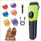 Pet Clipper Professional Dog Hair Trimmer Cat Grooming Shaver 7500/min LED Suitable for Large, Medium, and Small Pets Trimmers