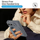 For iPhone Duo Fold 5G Wristband Holder Hinge Phone Case with Screen Protector Film - Protect Cover for Apple iPhone Ultra