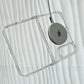 For iPhone Duo 18Fold Magnetic 360 Rotating Bracket Transparent Case for iPhone DUO 18ultra Shockproof for Magsafe Stand Cover