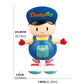 LED Dancing Boy Figurine Plastic with Lights Dancing Swing Boy Movable Collection Kids Electric Boy Toy Kids Toddlers