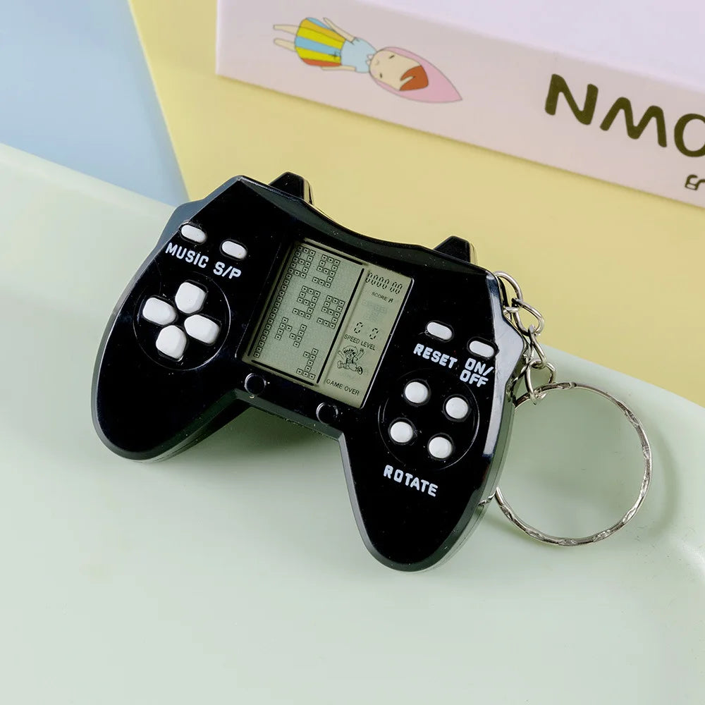 Children's Pocket Mini Classic Game Console Keychain Retro Handheld Gaming Gift