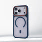 Luxury Matte Translucent For Magsafe Case For iPhone 17 16 Pro Max 15 14 Plus Magnetic Wireless Charging Shockproof Cover Shell