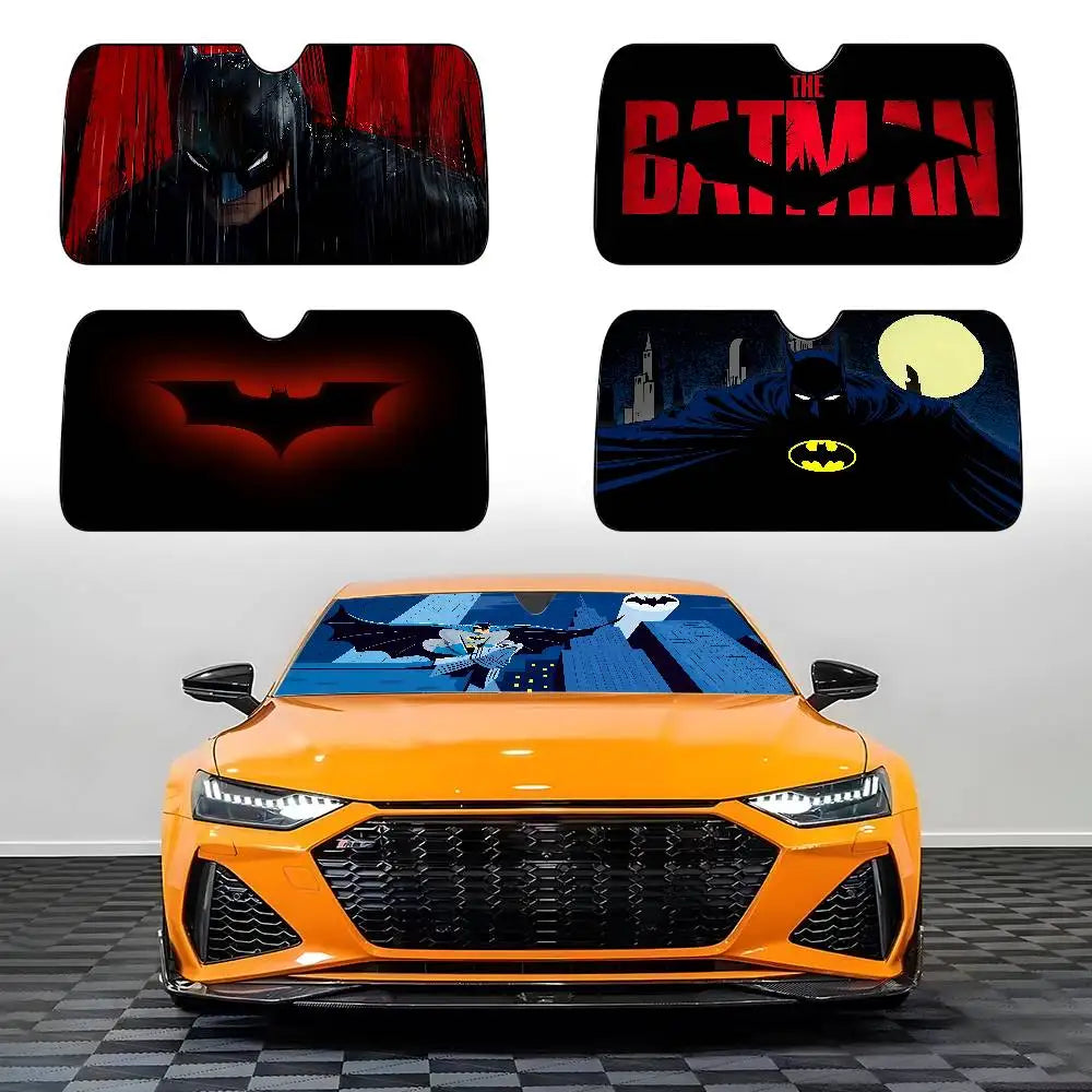 TV B-Batmans Car SunShade Car Sunshade Covers Cover Universal Windscreen Folding Visor