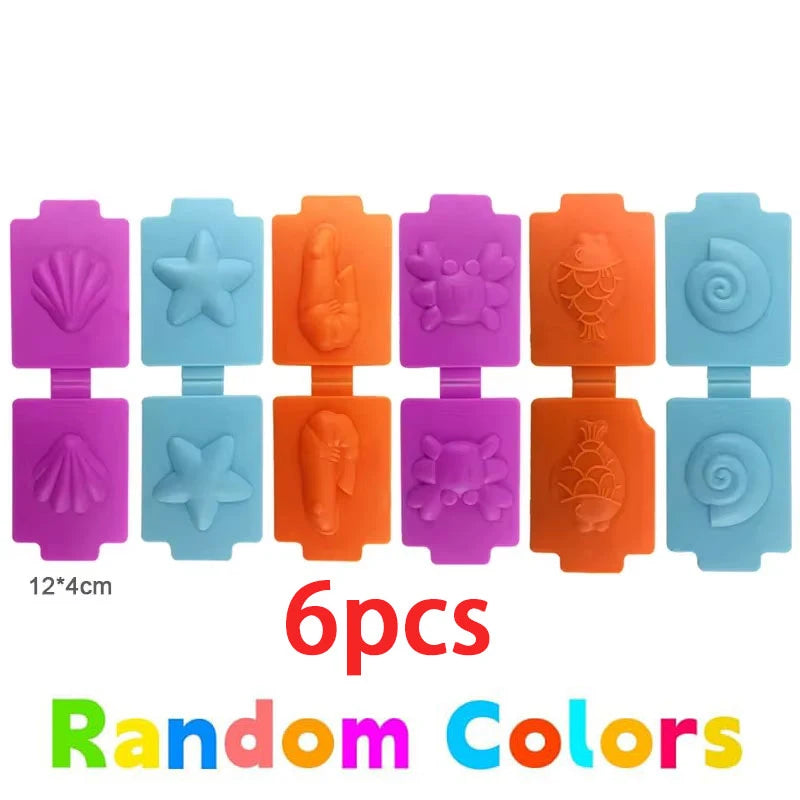 Basic Dough Clay Tools Kits Modeling Accessories Animal Cutters Rolling Pin Safety Scissor Dough Extruder Rollers for Kids