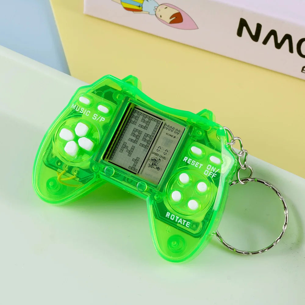 Children's Pocket Mini Classic Game Console Keychain Retro Handheld Gaming Gift