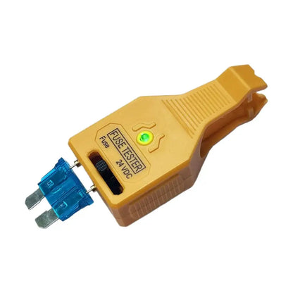 2 in 1 Automotive Fuse Tester and Puller Adjustable Probe Fuse Checker Removal Tool with Indicator Light for MAXI ATO ATC ATM