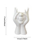 High-Value Makeup Brush Holder with Face Design, Multi-Functional Cosmetic and Pen Holder for Dressing Table and desktop.