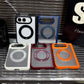 For iPhone Duo 2026 Magnetic 360 Rotating Bracket Case for iPhone DUO NEW 18Fold Matte Translucent Wireless Charging Stand Cover