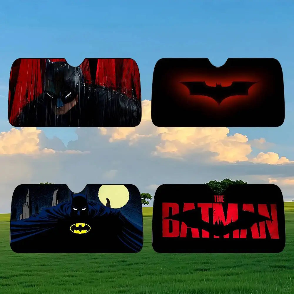 TV B-Batmans Car SunShade Car Sunshade Covers Cover Universal Windscreen Folding Visor