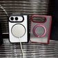 For iPhone Duo 2026 Magnetic 360 Rotating Bracket Case for iPhone DUO NEW 18Fold Matte Translucent Wireless Charging Stand Cover