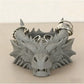 Cool Gothic Dragon Head Desktop Decor, Dark Series Jewelry Storage Organizer, Home Ornament